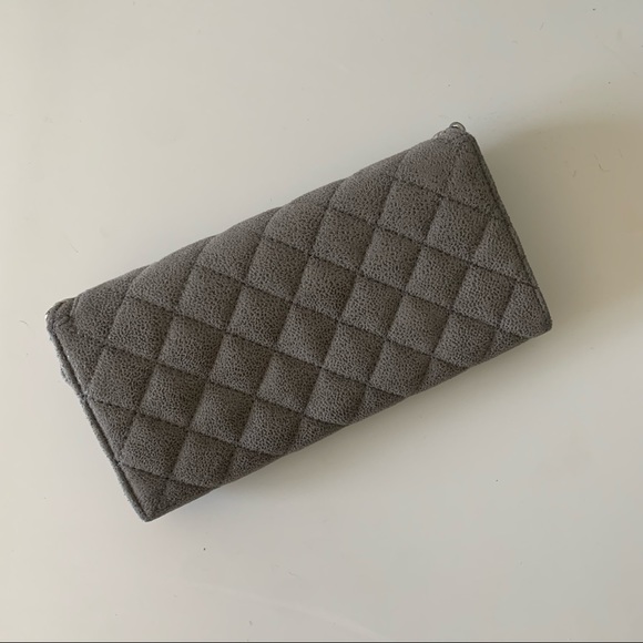 Stella McCartney Gray Falabella Continental Wallet - Picture 4 of 8